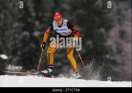 CARL Victoria GER Aktion FIS Cross-Country World Cup presented by Viessmann in Lillehammer, Norwegen am 05.12.2014 Stock Photo