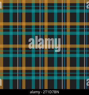 Flat christmas plaid pattern vector design Stock Vector