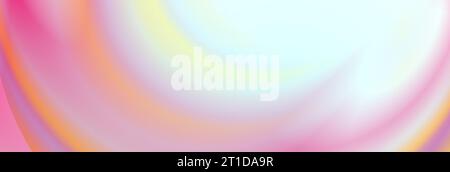 Smooth blurred shiny waves abstract pink vector art background Stock Vector