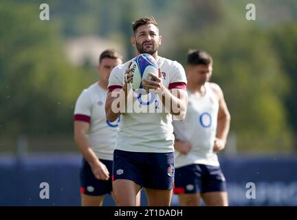 England's Jonny May during a training session at the Stade Georges-Carcassonne in Aix-en-Provence, France. Picture date: Friday October 13, 2023. Stock Photo