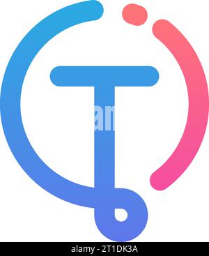 Ti logo, Ti Monogram, Initial Ti Logo, Letter Ti logo, Icon, Vector Stock Vector