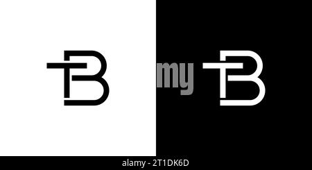 TB BT Logo, BT TB Monogram, Initial TB BT Logo, Letter BT TB Logo, Icon, Vector Stock Vector