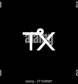 TX Logo, TX Monogram, Initial TX Logo, Letter TX Logo, Icon, Vector Stock Vector