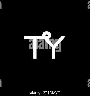 TY logo, TY Monogram, Initial TY Logo, Letter TY logo, Icon, Vector Stock Vector