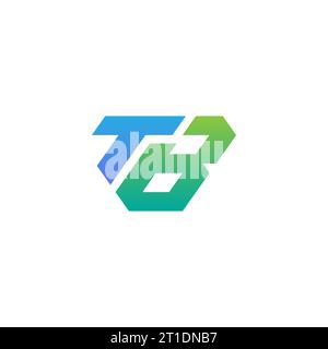 TB logo, TB Monogram, Initial TB Logo, Letter TB logo, Icon, Vector Stock Vector