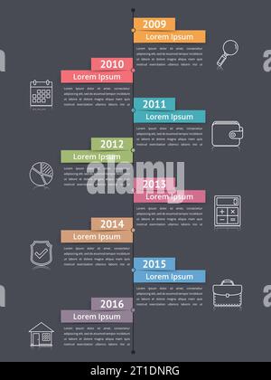 Timeline infographics template Stock Vector Image & Art - Alamy