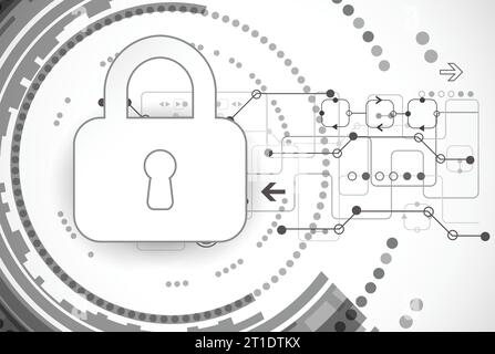 Protection program code. Technology security, encode and decrypt ...