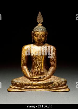 Buddha Shakyamuni (image 1 of 2), 17th century. Stock Photo