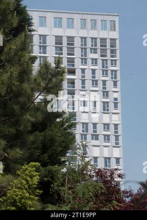 Urban Greening Through Tree Growth, Symbiosis Of Architecture And Nature Urban Greening Through Tree Growth Credit: Imago/Alamy Live News Stock Photo