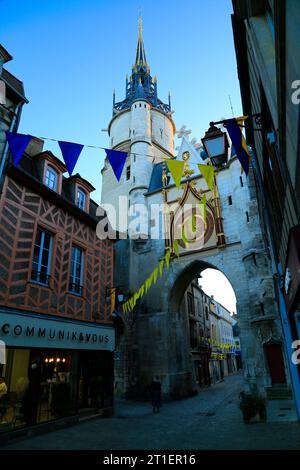 Auxerre, views of the town and river Yonne, Burgundy, France. Stock Photo