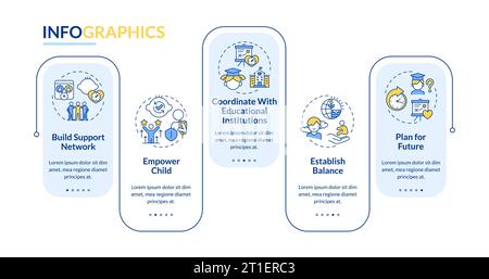Colorful parenting children with health issues layout icons Stock Vector
