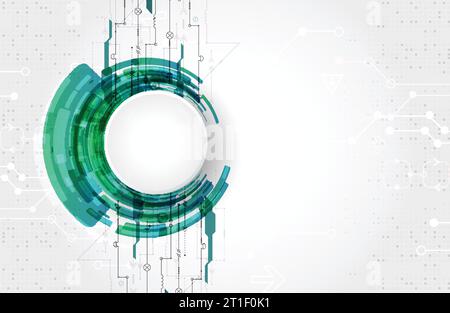 Abstract technological background. Vector Stock Vector Image & Art - Alamy