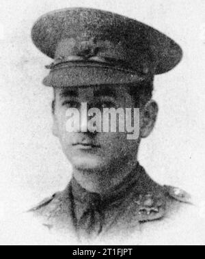 . 14 Battalion, Hampshire Regiment Lt May was reported wounded and missing near Hamel during the Battle of the Somme on 3 September 1916. His remains were located and he is buried at Ancre British Cemetery, Beaumont-Hamel. Faces of the First World War Find out more about this First World War Centenary project at www.1914.org/faces. This image is from IWM Collections. Stock Photo