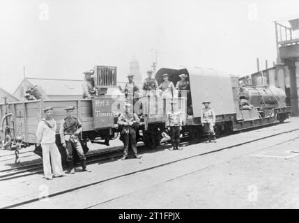 The Royal Navy 1899 - 1902 Train manned by men from HMS FORTE and HMS ...