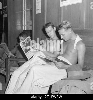 Released British Prisoners of War and Civilian Internees Return Home ...