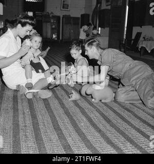 Released British Prisoners of War and Civilian Internees in Rangoon ...