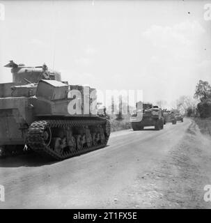 On 3 May 1945 Lee Tanks Of The British Army Advanced Along The 