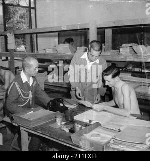 The British Reoccupation of Burma Japanese prisoners of war from a camp ...