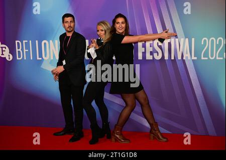 Royal Festival Hall, London, UK. 13th Oct, 2023. PR at the South Korea film - Cobweb at BFI London Film Festival 2023, London, UK. Credit: See Li/Picture Capital/Alamy Live News Stock Photo