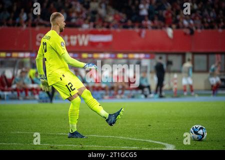 Vienna, Austria. 13. October 2023. Austria - Belgium European Qualifiers football match ©Andreas Stroh / Alamy Live News Stock Photo