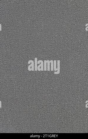 Dark Grey Vintage Twill Suit Coat Wool Fabric Background Natural Texture Pattern, Large Detailed Gray Vertical Textured Woolen Textile Macro Closeup Stock Photo