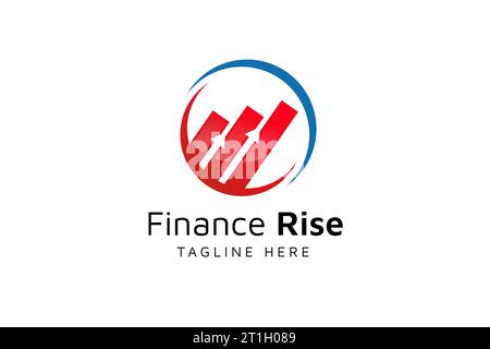 Financial Advisors Logo Design Template. Business logo design template Stock Vector