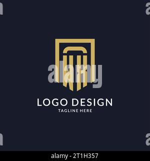WX logo with geometric shape vector monogram design template isolated ...