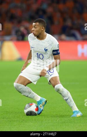 Amsterdam, Pays Bas. 13th Oct, 2023. Kylian Mbappe of France during the UEFA Euro 2024, Qualifiers Group B football match between Netherlands and France on October 13, 2023 at Johan Cruijff ArenA in Amsterdam, Netherlands - Photo Jean Catuffe/DPPI Credit: DPPI Media/Alamy Live News Stock Photo