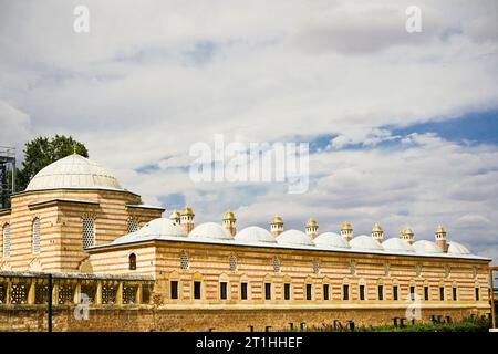 Old buildings around the Selimiye Mosque, built by Mimar Sinan in 1575, september 16 2023 Turkey Edirne Stock Photo