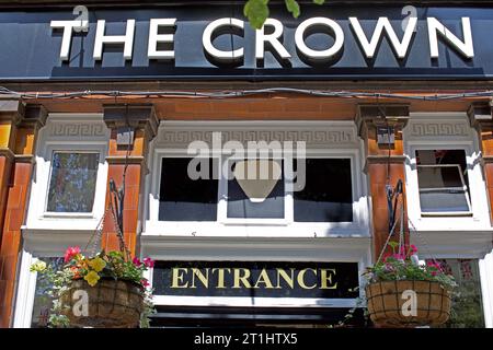 The Crown Pub, Seven Dials, London Stock Photo