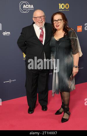 Sydney, Australia. 14th October 2023. Tbc attends the 34th annual Australian Commercial Radio & Audio (ACRA) Awards, celebrating 100 years and the best of Australian commercial radio at the International Convention Centre, Darling Harbour, Sydney. Credit: Richard Milnes/Alamy Live News Stock Photo