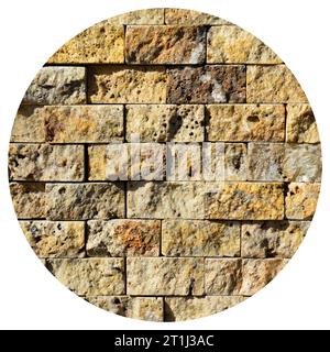 Rectangular cut out beige marble wall texture background can be, tile seamless lined up Stock Photo