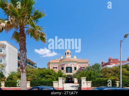 Hotel Villa La Meridiana near the seafront in Santa Maria di Leuca, a coastal village on the southernmost tip of the Salento peninsula in south Italy Stock Photo