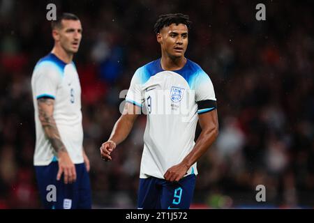 LONDON, UK - 13th Oct 2023:  Ollie Watkins of England looks on during the international friendly match between England and Australia at Wembley Stadiu Stock Photo