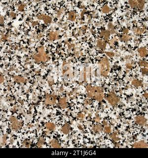 Granite surface texture for background, detail of the polished beige granite texture Stock Photo