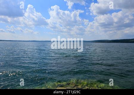 Berzdorfer See near Görlitz in Saxony Stock Photo