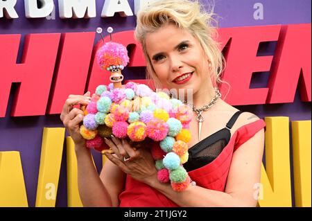 Royal Festival Hall, London, UK. 14th Oct, 2023. Paloma Faith attends The Mayor of London's Gala for Chicken Run: Dawn of the Nugget - BFI London Film Festival 2023, London, UK. Credit: See Li/Picture Capital/Alamy Live News Stock Photo