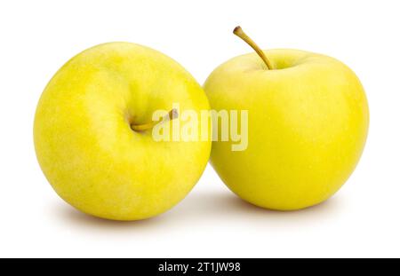 apple path isolated on white Stock Photo