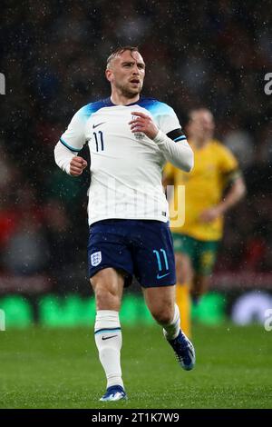 Jarrod Bowen of England during the International Friendly match between England and Australia at Wembley Stadium, London on Friday 13th October 2023. (Photo: Tom West | MI News) Credit: MI News & Sport /Alamy Live News Stock Photo