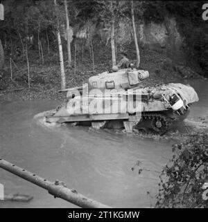 On 29 October 1943, a Sherman tank of 'B' Squadron, Royal Scots Greys ...