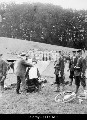 The Imperial German Army 1890 - 1913 An artillery unit maintains its ...