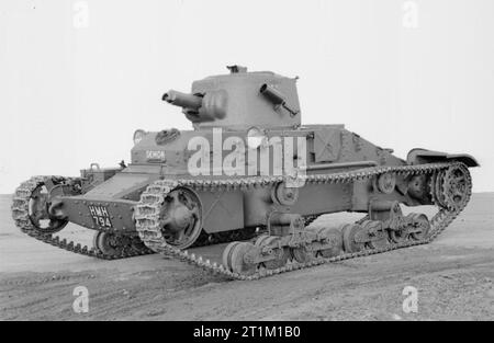 British Armoured Fighting Vehicles 1918-1939 Infantry tank Mk I Matilda I (A11) Stock Photo