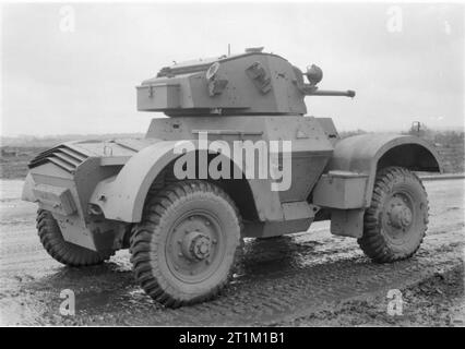 Tanks and Afvs of the British Army 1939-45 Daimler Mk I armoured car Stock Photo