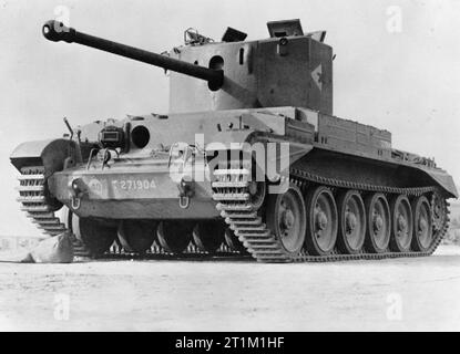 Tanks and Afvs of the British Army 1939-45 Cruiser tank Challenger (A30) Stock Photo