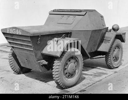 Tanks and Afvs of the British Army 1939-45 Daimler Mk I scout car Stock Photo