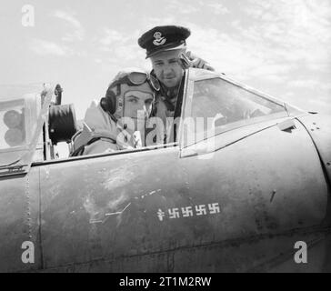 Supermarine Spitfire Vb cockpit Stock Photo - Alamy