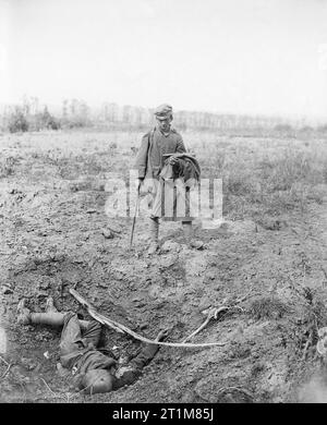 The German Spring Offensive, March-july 1918 Stock Photo