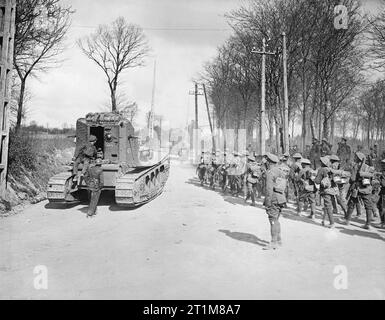 The German Spring Offensive, March-july 1918 Stock Photo