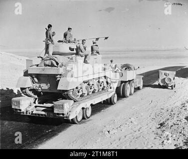 British Army tank transporter on the M42 motorway, near Birmingham, UK ...