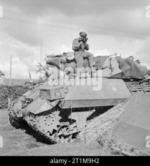 The British Army in North-west Europe 1944-45 M10 17-pdr tank destroyer (Achilles) of 117 Battery, 75th Anti-Tank Regiment, Holland, 4 October 1944. Stock Photo
